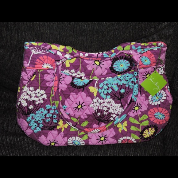 Vera Bradley Bags Nwt Vera Bradley Pleated Shoulder Bag In